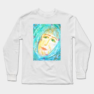 Melancholy Woman 01 Long Sleeve T-Shirt